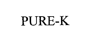 Trademark Logo PURE-K