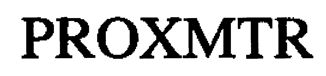 Trademark Logo PROXMTR