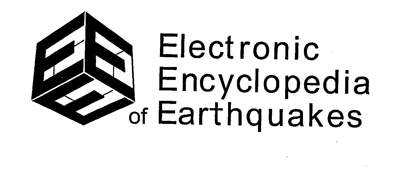Trademark Logo ELECTRONIC ENCYCLOPEDIA OF EARTHQUAKES
