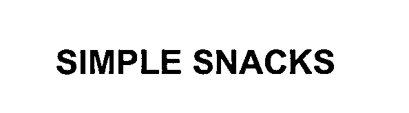 Trademark Logo SIMPLE SNACKS