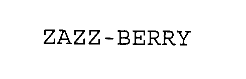  ZAZZ-BERRY
