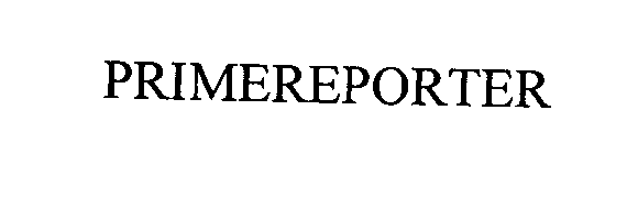 Trademark Logo PRIMEREPORTER