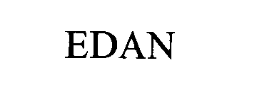 Trademark Logo EDAN