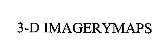 Trademark Logo 3-D IMAGERYMAPS