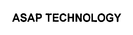 Trademark Logo ASAP TECHNOLOGY