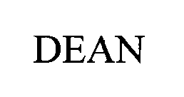 Trademark Logo DEAN