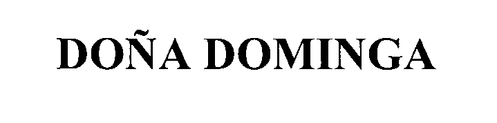 Trademark Logo DONA DOMINGA