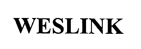 Trademark Logo WESLINK