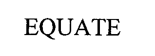 Trademark Logo EQUATE