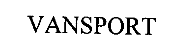 Trademark Logo VANSPORT