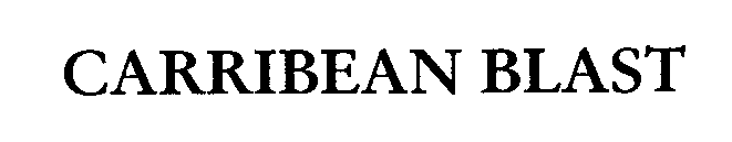 Trademark Logo CARRIBEAN BLAST