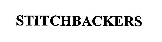 Trademark Logo STITCHBACKERS