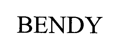 Trademark Logo BENDY