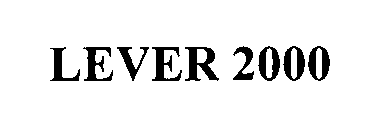 Trademark Logo LEVER 2000