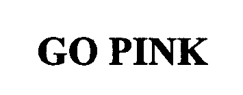 Trademark Logo GO PINK