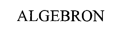 Trademark Logo ALGEBRON