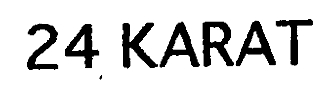 Trademark Logo 24 KARAT
