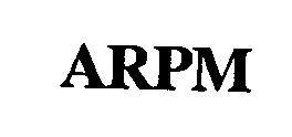 Trademark Logo ARPM