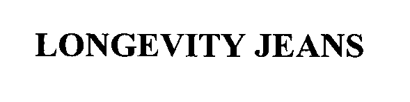 Trademark Logo LONGEVITY JEANS