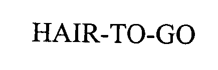 Trademark Logo HAIR-TO-GO