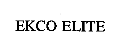 EKCO ELITE