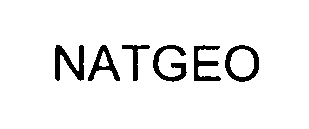 Trademark Logo NATGEO