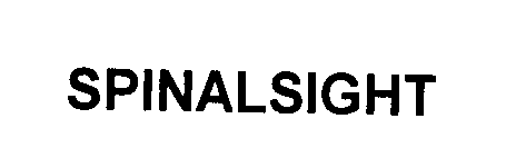 Trademark Logo SPINALSIGHT