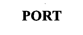 Trademark Logo PORT