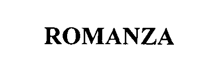 Trademark Logo ROMANZA