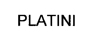Trademark Logo PLATINI