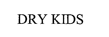 Trademark Logo DRY KIDS