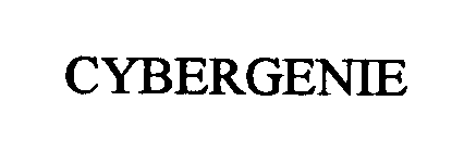 Trademark Logo CYBERGENIE