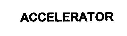 Trademark Logo ACCELERATOR