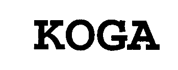 Trademark Logo KOGA