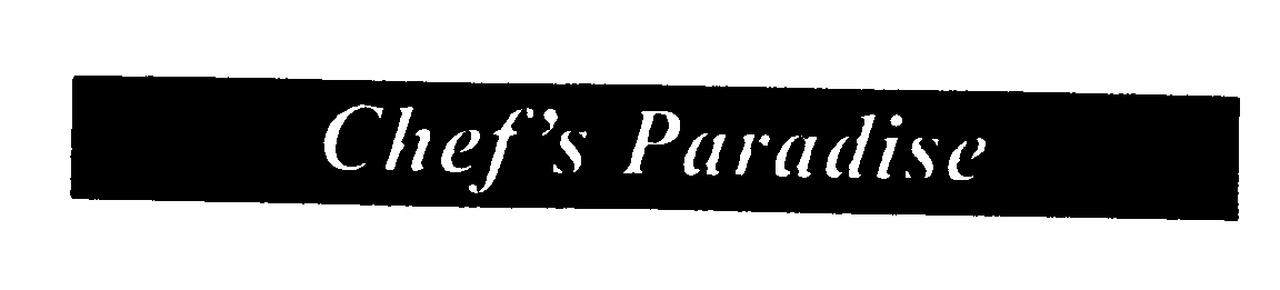 Trademark Logo CHEF'S PARADISE