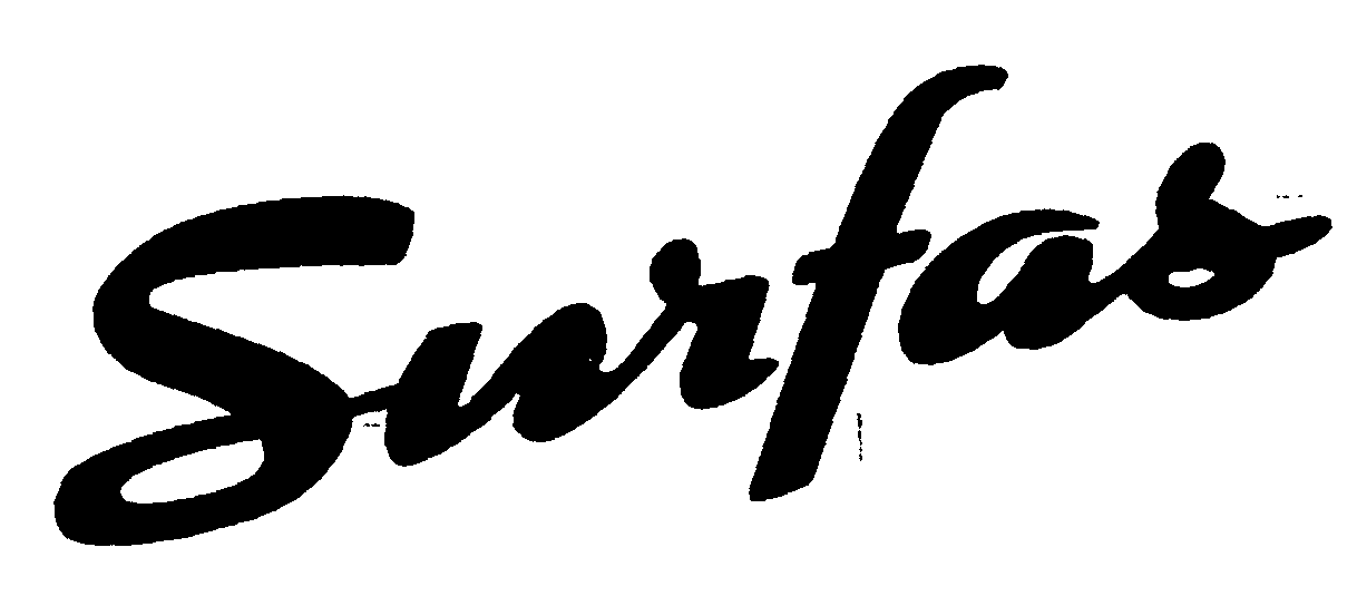 Trademark Logo SURFAS
