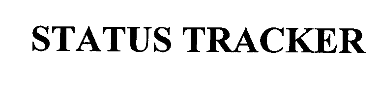 Trademark Logo STATUS TRACKER