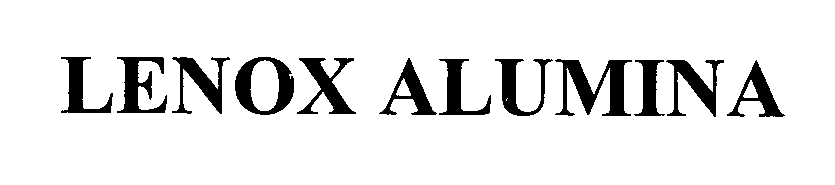  LENOX ALUMINA