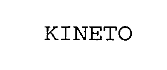 Trademark Logo KINETO