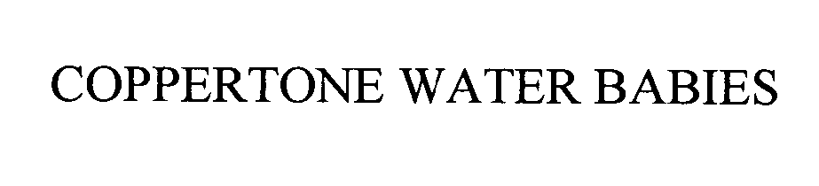 Trademark Logo COPPERTONE WATER BABIES