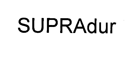 Trademark Logo SUPRADUR