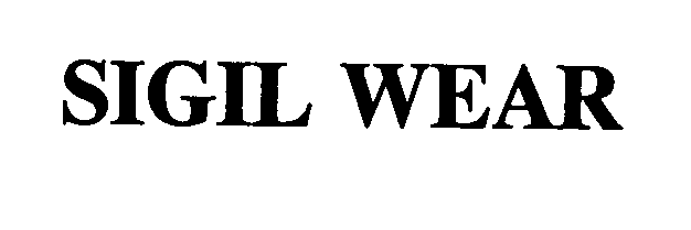 Trademark Logo SIGIL WEAR