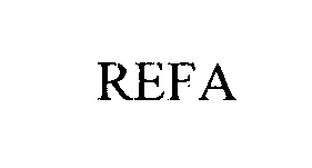 Trademark Logo REFA