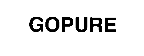 Trademark Logo GOPURE