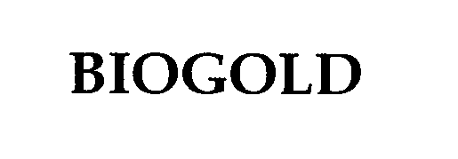Trademark Logo BIOGOLD