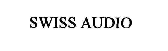  SWISS AUDIO