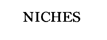 Trademark Logo NICHES