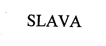 Trademark Logo SLAVA