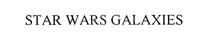 STAR WARS GALAXIES