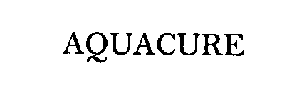 Trademark Logo AQUACURE